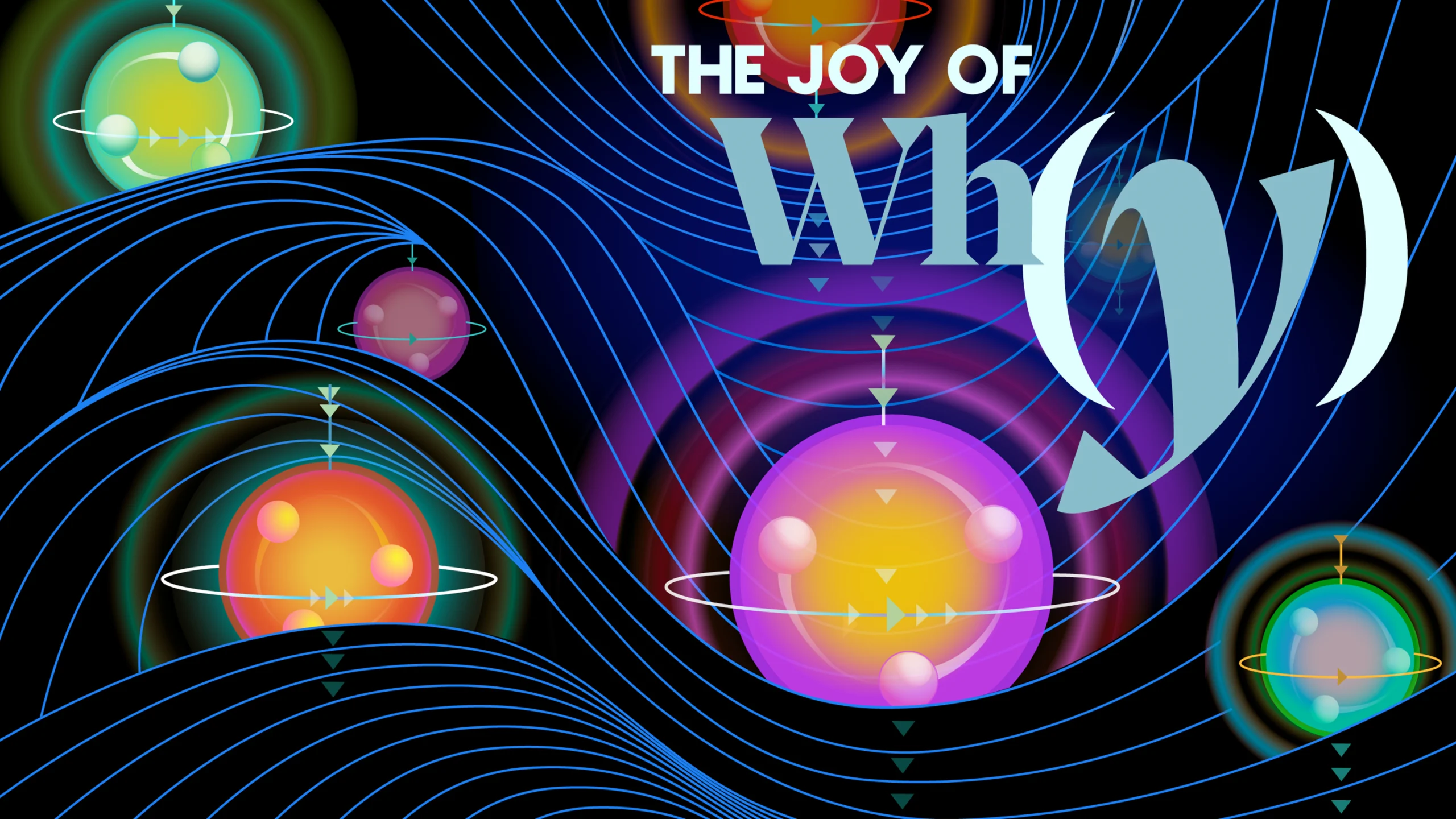 Quantum particles swirling around